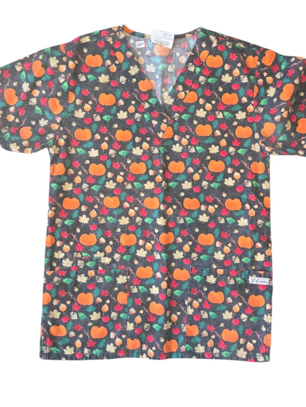 Pumpkins Scrub top